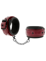 FETISH SUBMISSIVE DARK ROOM - MANETTE VEGAN IN PELLE CON FODERA IN NEO