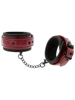FETISH SUBMISSIVE DARK ROOM - NEOPREEN VOERING VEGAN LEDEREN ENKEL MAN