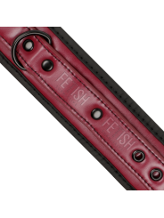 FETISH SUBMISSIVE DARK ROOM - MANETTE ALLA CAVIGLIA VEGAN IN PELLE CON