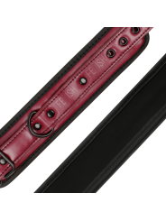 FETISH SUBMISSIVE DARK ROOM - MENOTTES DE CHEVILLE EN CUIR VÉGAN AVEC 