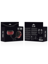 FETISH SUBMISSIVE DARK ROOM - MANETTE ALLA CAVIGLIA VEGAN IN PELLE CON
