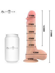 MR INTENSE - BRADLEY VIBRADOR DE SILICONE COM EFEITO DE AQUECIMENTO E 
