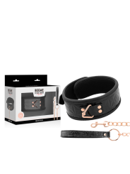 BEGME - BLACK EDITION PREMIUM COLAR DE COURO VEGAN