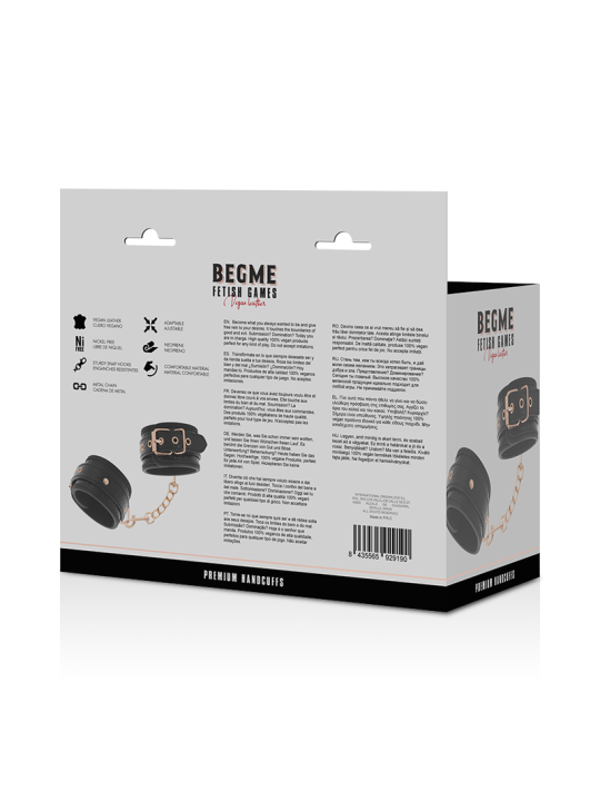 BEGME - BLACK EDITION NEOPREEN VOERING HANDBOEIEN