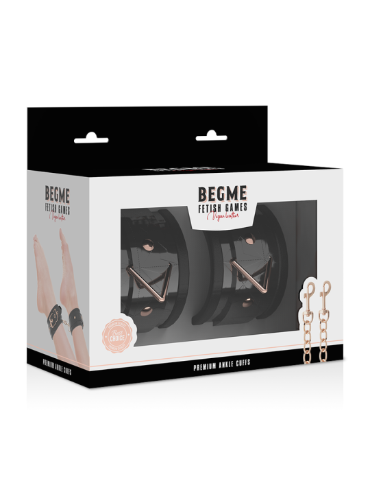 BEGME - BLACK EDITION PREMIUM ANKLE CUFFS WITH NEOPRENE LINING