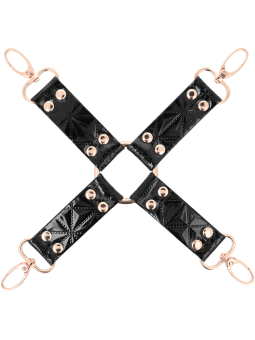 BEGME - BLACK EDITION HOG TIE CUERO VEGANO