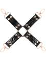 BEGME - BLACK EDITION CRAVATE EN CUIR VEGAN