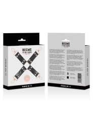 BEGME - BLACK EDITION VEGANE LEDER-HOG-KRAWATTE