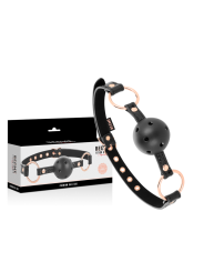 BEGME - BLACK EDITION BALL GAG CUIR VEGAN