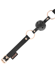 BEGME - BLACK EDITION BALL GAG CUIR VEGAN