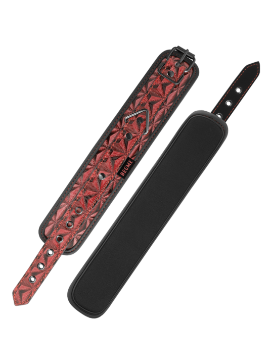 BEGME - CHEVILLES PREMIUM ÉDITION ROUGE AVEC DOUBLURE EN NÉOPRÈNE