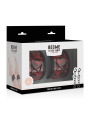 BEGME - CHEVILLES PREMIUM ÉDITION ROUGE AVEC DOUBLURE EN NÉOPRÈNE