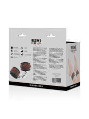 BEGME - PUNHOS DE TORNOZELO PREMIUM RED EDITION COM FORRO DE NEOPRENE
