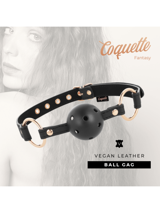 COQUETTE CHIC DESIRE - BÂILLON À BOULE RESPIRANT FANTAISIE
