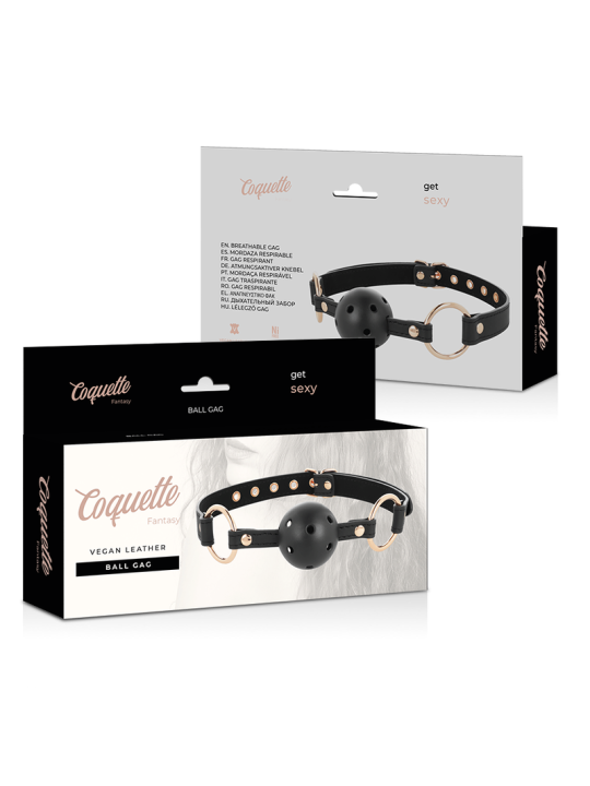 COQUETTE CHIC DESIRE - BÂILLON À BOULE RESPIRANT FANTAISIE