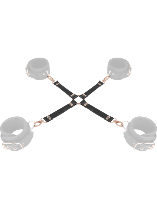 COQUETTE CHIC DESIRE - FANTASY HOG TIE VEGAN LEER