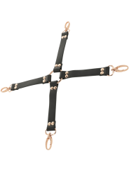 COQUETTE CHIC DESIRE - FANTASY HOG TIE VEGAN LEER