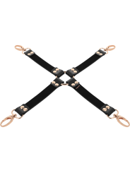 COQUETTE CHIC DESIRE - FANTASY HOG TIE VEGAN LEER