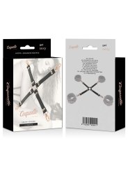 COQUETTE CHIC DESIRE - CRAVATE DE PORC FANTAISIE EN CUIR VÉGÉTAL