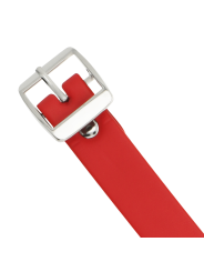 COQUETTE CHIC DESIRE - RED VEGAN LEATHER NECKLACE WOMAN FETISH ACCESSO