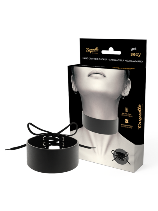 COQUETTE CHIC DESIRE - VEGANES LEDER-HALSBAND