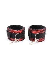 OHMAMA FETISH - FLUWELEN HANDBOEIEN MET NYLON TAPE