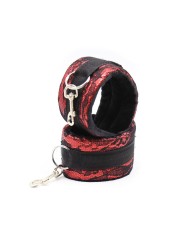 OHMAMA FETISH - FLUWELEN HANDBOEIEN MET NYLON TAPE