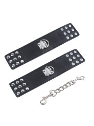 OHMAMA FETISH - RESTRICCIONES MUÑECA CON BROCHE DE METAL