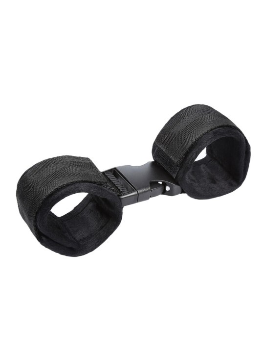 OHMAMA FETISH - HOOK AND LOOP FASTENER NYLON WRIST RESTRAINTS