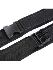 OHMAMA FETISH - HOOK AND LOOP FASTENER NYLON WRIST RESTRAINTS