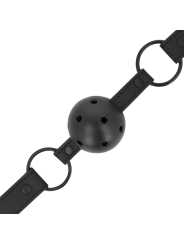 INTENSE - FETISH VEGAN LEATHER BALL GAG
