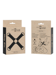 INTENSE - FETISH ENGANCHE MÚLTIPLE PARA MANOS Y PIES DE CUERO VEGANO