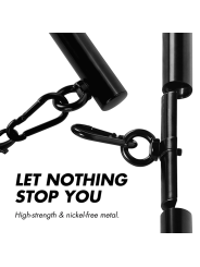 FETISH SUBMISSIVE BONDAGE - ADJUSTABLE SEPARATOR BAR 4 PIECES