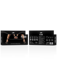 FETISH SUBMISSIVE BONDAGE - ADJUSTABLE SEPARATOR BAR 4 PIECES