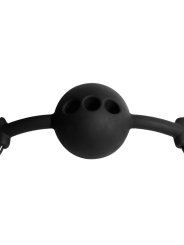 FETISH SUBMISSIVE BONDAGE - ADEMENDE SILICONEN BAL GAG