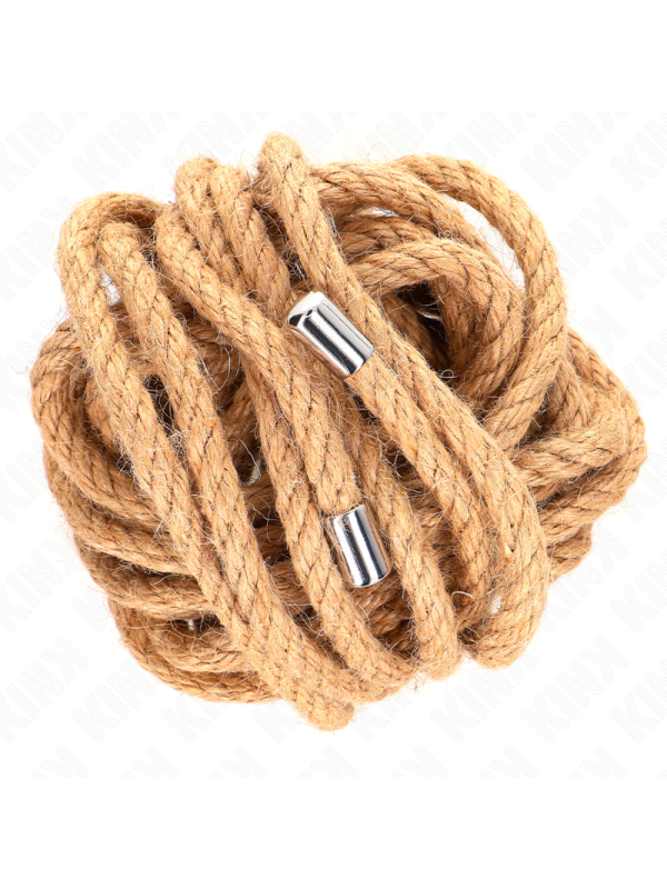 KINK - CORDE DE CHANVRE AVEC TÊTE MÉTALLIQUE 5 MÈTRES