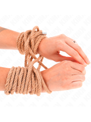 KINK - CORDE DE CHANVRE AVEC TÊTE MÉTALLIQUE 5 MÈTRES