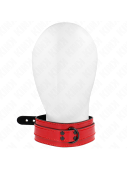 KINK - COLLIER AJUSTABLE ROUGE VIN 37,5-49,5 CM X 5 CM