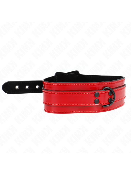 KINK - COLLIER AJUSTABLE ROUGE VIN 37,5-49,5 CM X 5 CM