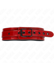 KINK - COLLIER AJUSTABLE ROUGE VIN 37,5-49,5 CM X 5 CM