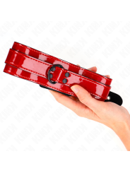 KINK - COLLIER AJUSTABLE ROUGE VIN 37,5-49,5 CM X 5 CM