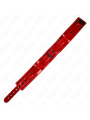 KINK - WINE RED ADJUSTABLE NECKLACE 37.5-49.5 CM X 5 CM