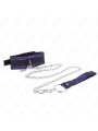 KINK - COLAR CURTO DE RENDA DE VELUDO COM CINTO 105 CM COM DEFEITO EM 