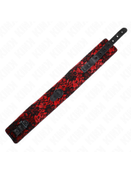 KINK - COLAR DE RENDA COM CINTO COM CINTO DE COURO REAL 105 CM / 44 X 