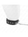 KINK - COLLIER EN CUIR PVC AVEC CEINTURE 105 CM RIVET STRASS 41,5 X 4 