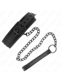 KINK - COLAR DE NEOPRENE BONDAGE MODELO 1 COM CINTO 78 CM AJUSTÁVEL 37