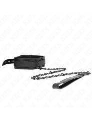 KINK - COLAR DE NEOPRENE BONDAGE MODELO 1 COM CINTO 78 CM AJUSTÁVEL 37