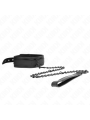 KINK - NEOPREN BONDAGE HALSBAND MODELL 1 MIT GÜRTEL 78 CM VERSTELLBAR 