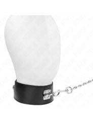 KINK - COLAR COM CINTO 65 CM COM ALÇA LARGA PRETA AJUSTÁVEL 33,5-41 CM