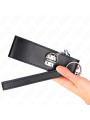 KINK - COLAR COM CINTO 65 CM COM ALÇA LARGA PRETA AJUSTÁVEL 33,5-41 CM